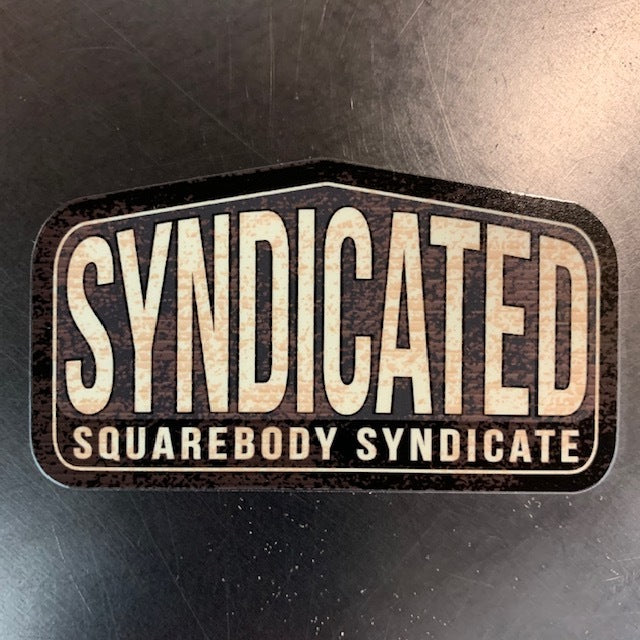 Syndicated Decal