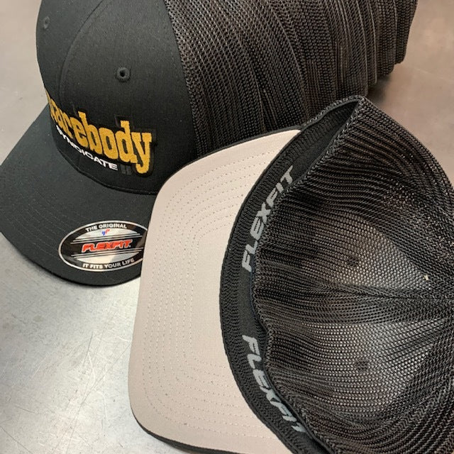OG Curved Black Flexfit Fitted – Squarebody Syndicate
