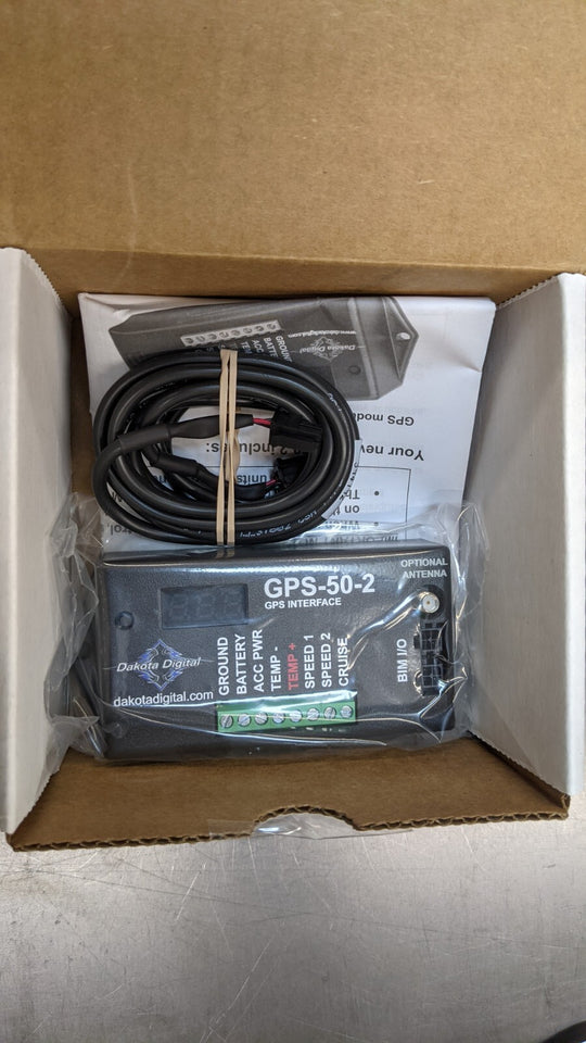 GPS-50-2 GPS Speed Sensor (Compatible with Syndicate Series Gauges)