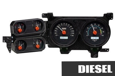 Syndicate Series VHX Gauges Gauge options Diesel Metric