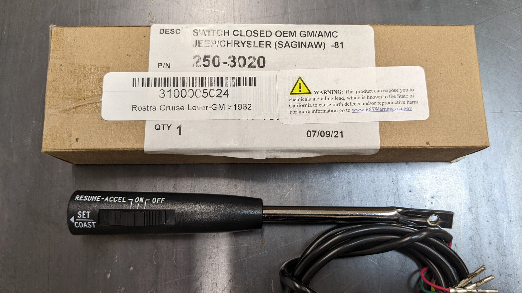 GM Genuine Parts 15847244 Ebony Cruise Control Zambia