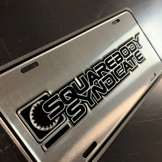 Squarebody Syndicate Brushed Plates Colors 81-91