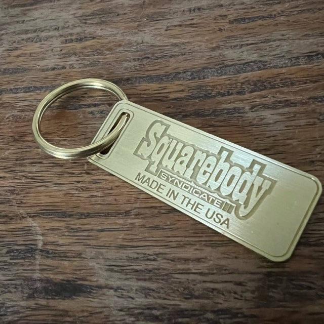 The "THE" Edition brass keychain. 1973 - 1991