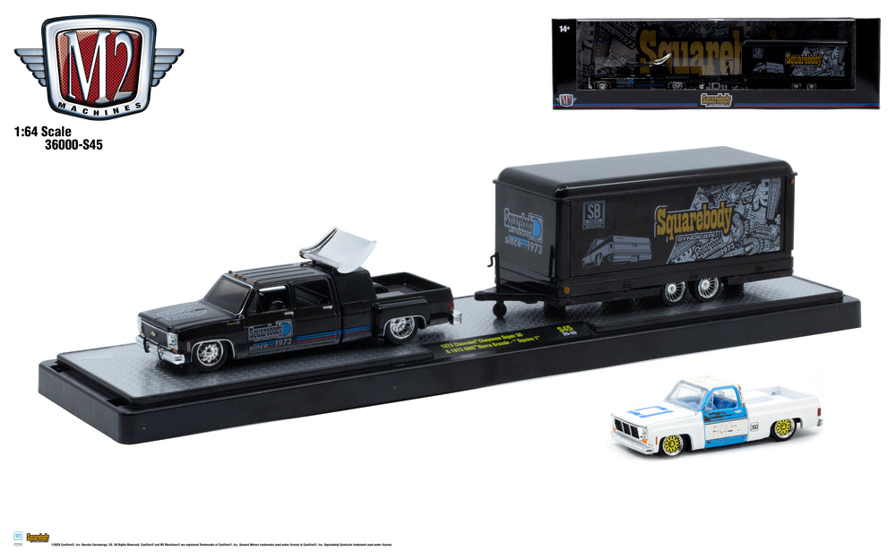 M2 Squarebody Syndicate Hauler Series 1:64 scale
