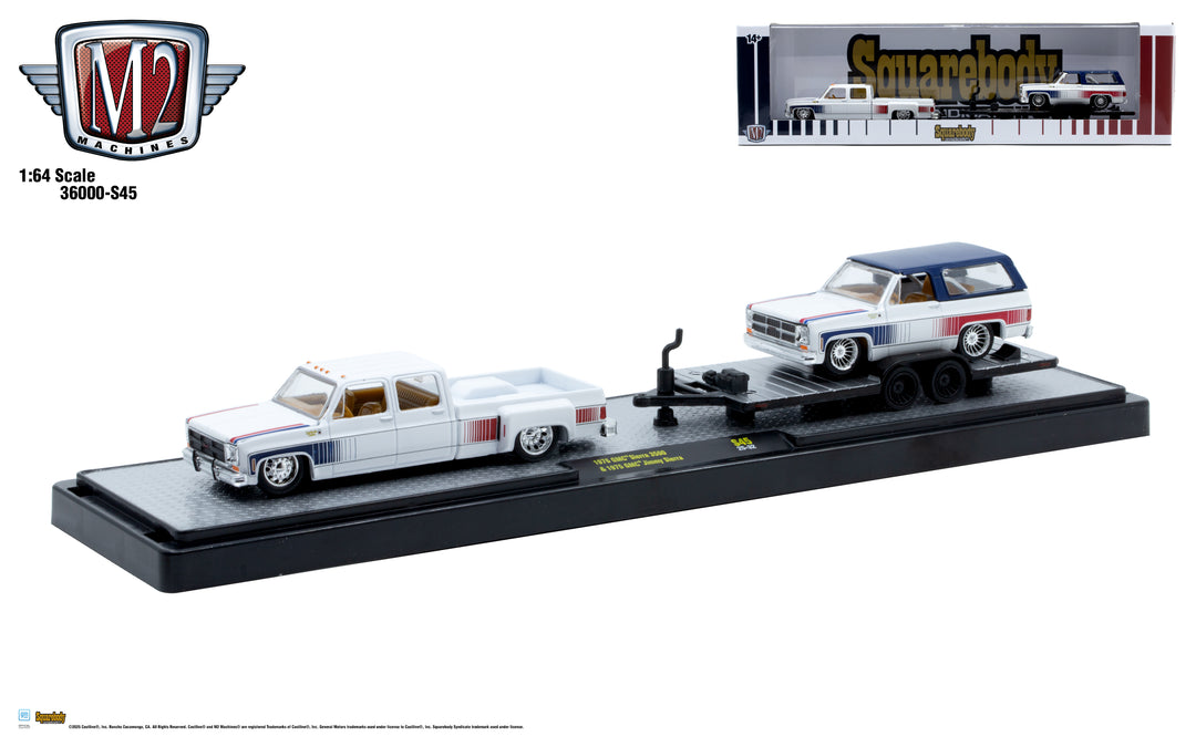 M2 Squarebody Syndicate Hauler Series 1:64 scale