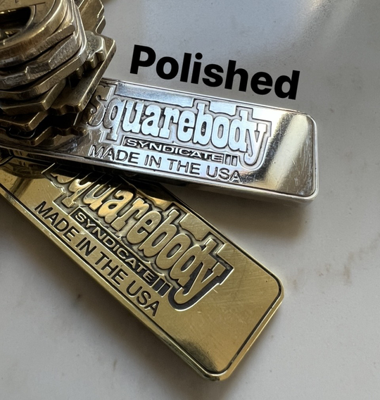 The "THE" Edition brass keychain. 1973 - 1991