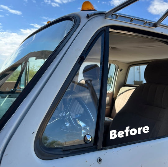 Vent window trim