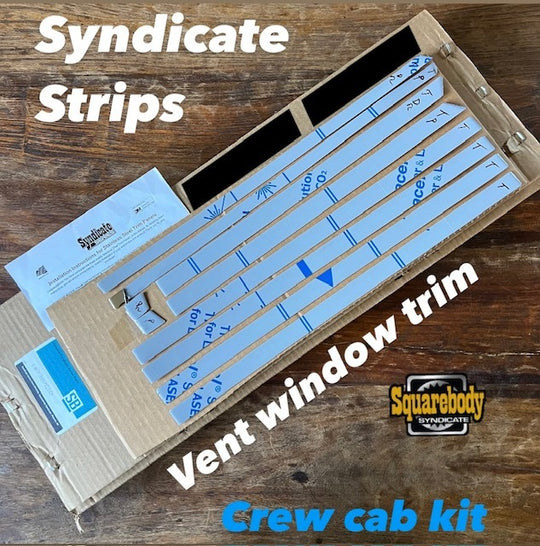 Vent window trim