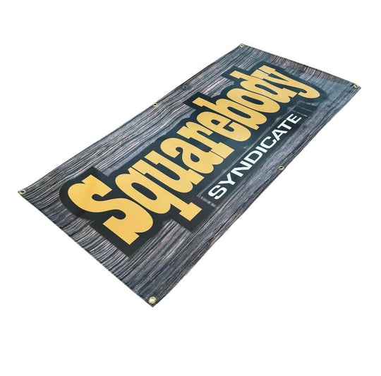 Squarebody Syndicate Banners Colors Woodgrain Banner