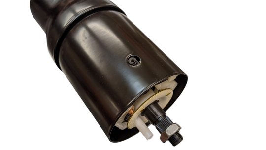 Tilt no shift, no ignition,  shortened steering column for floor shift trucks.