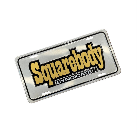Squarebody Syndicate Plates