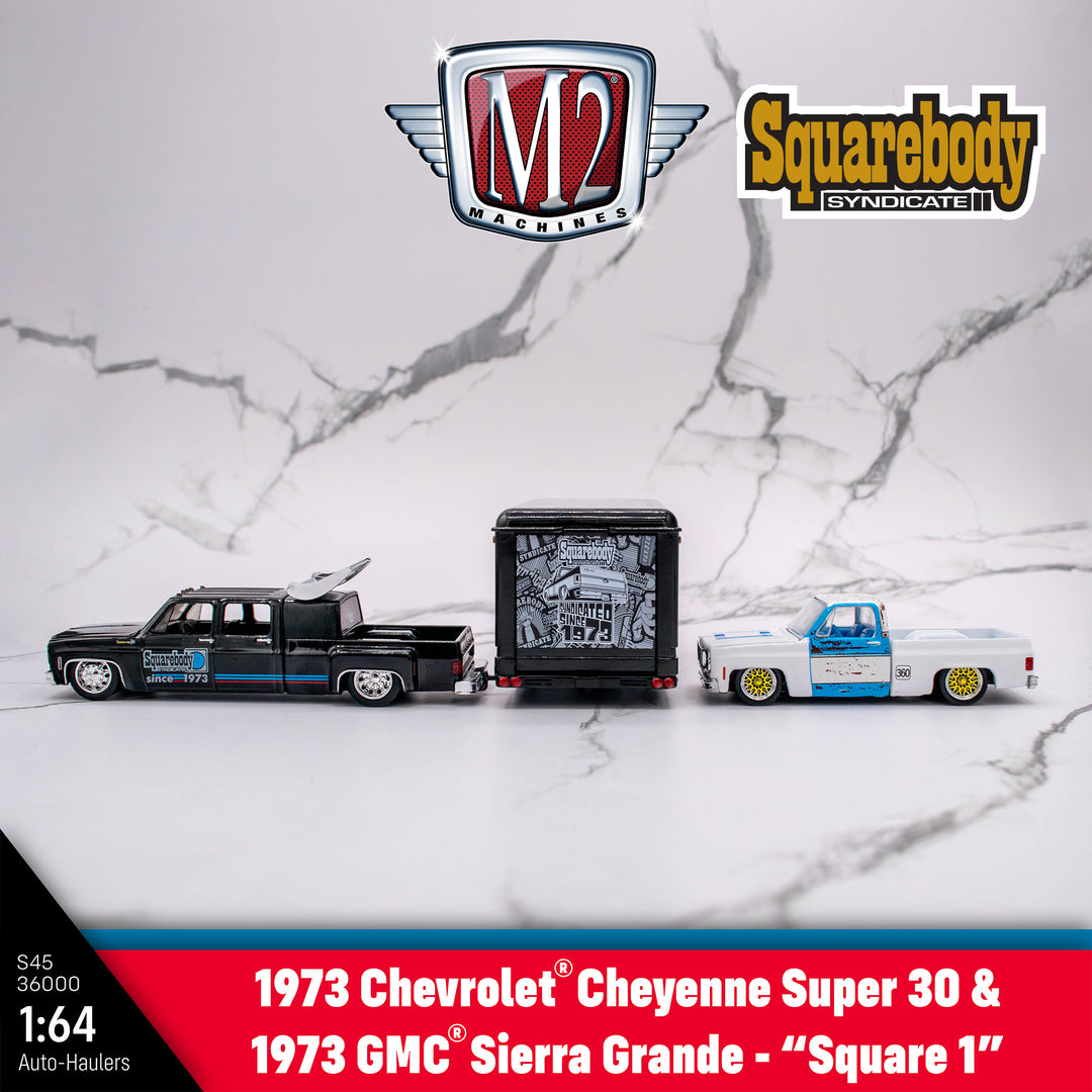 M2 Squarebody Syndicate Hauler Series 1:64 scale