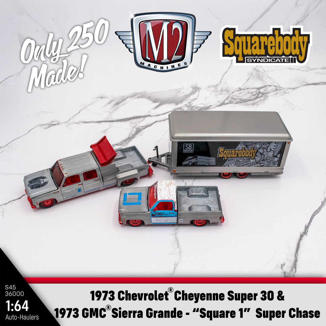 M2 Squarebody Syndicate Hauler Series 1:64 scale