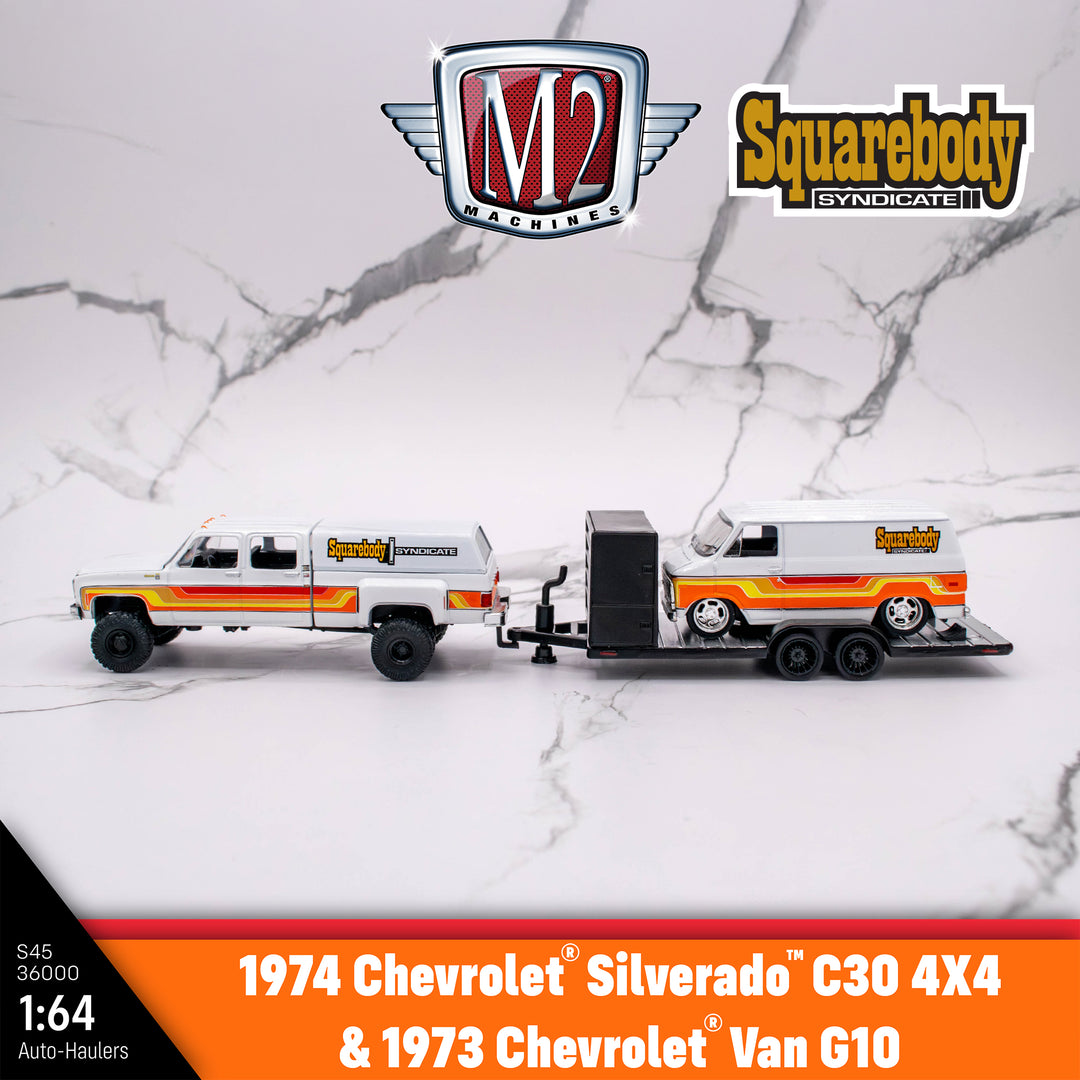 M2 Squarebody Syndicate Hauler Series 1:64 scale