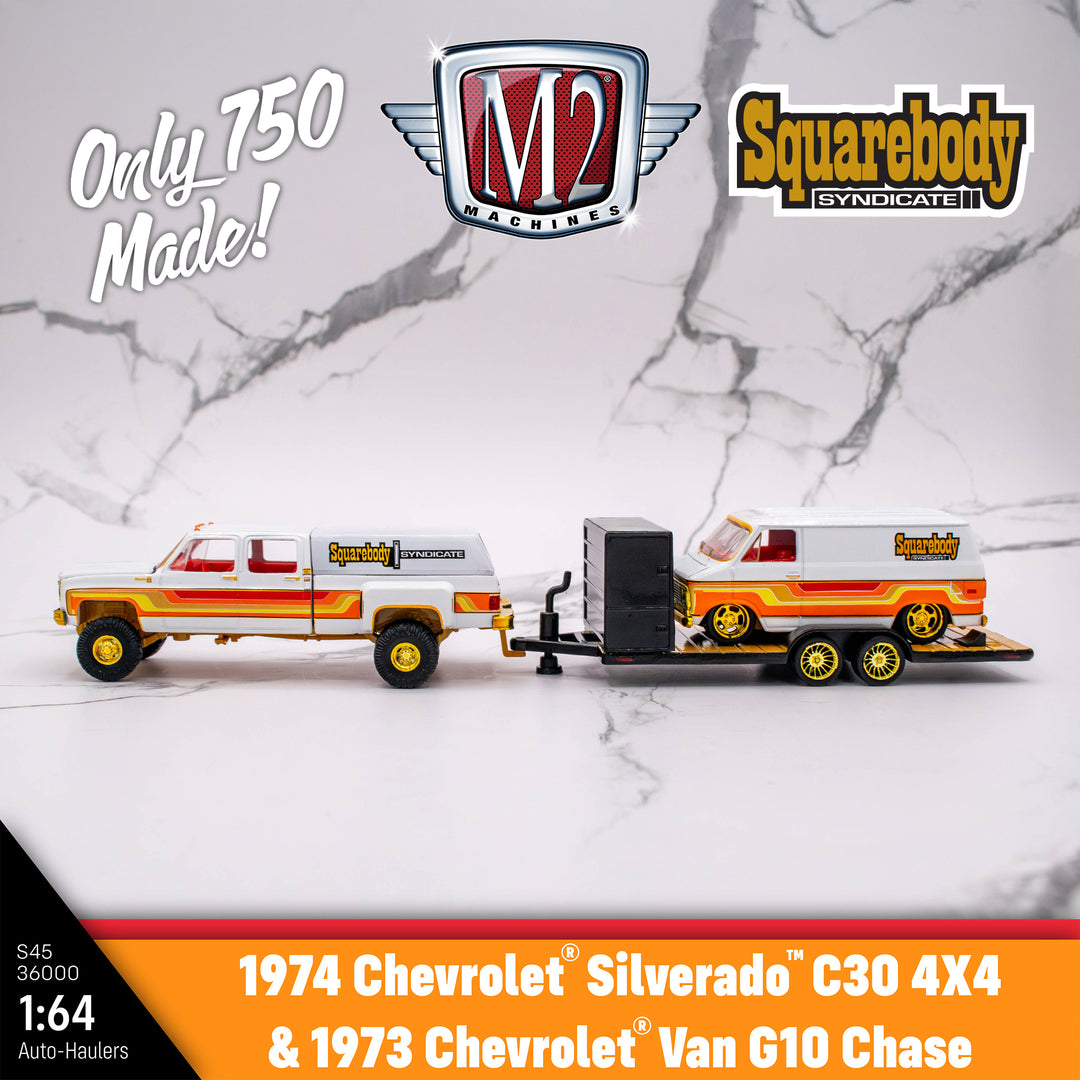 M2 Squarebody Syndicate Hauler Series 1:64 scale