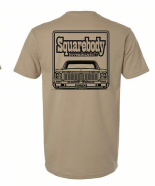 Squarebody Syndicate Truck T-shirt Streamline Beige
