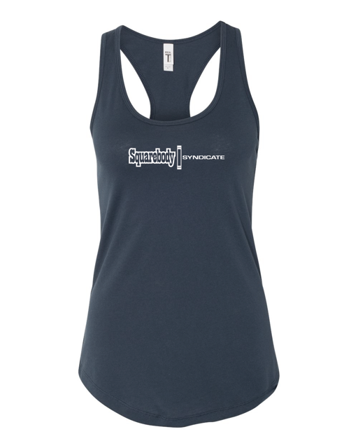 Women's Ideal Racerback Tank Blue